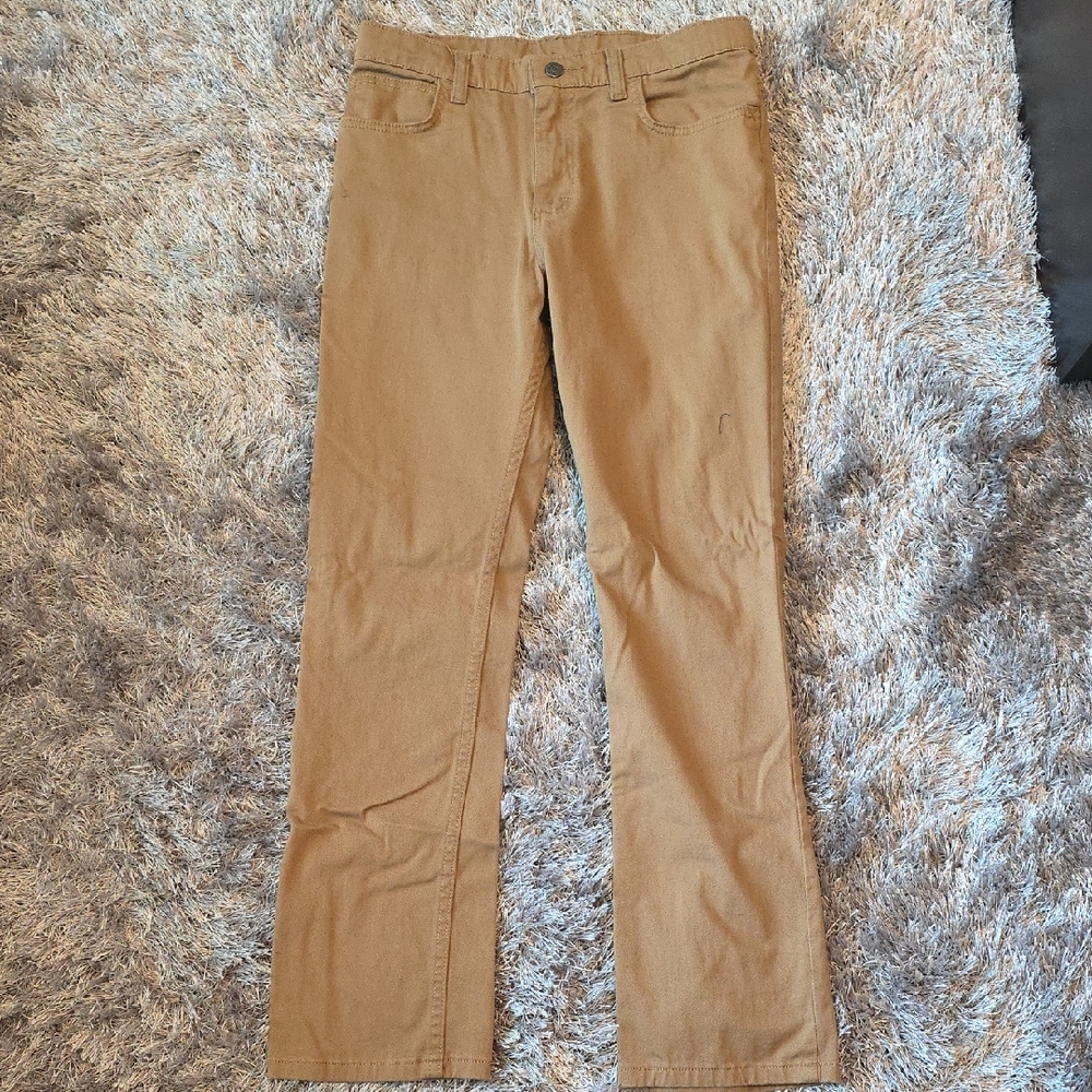 Wrangler Khaki Casual Trousers